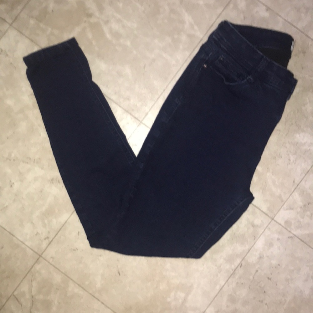 Navy blue jeans